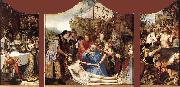 MASSYS, Quentin St John Altarpiece oil painting